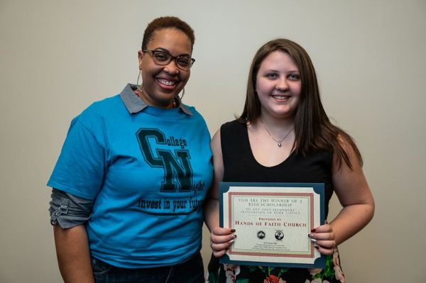 College Night Scholarships - 2019 - Haley Dobbins - Hands of Faith Church