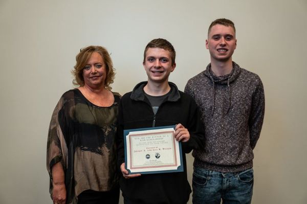 College Night Scholarships - 2019 - John Kelso - Jeffrey A. and Lisa R. Wilson