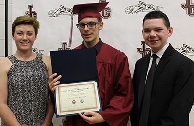 Traci Lynne Reed Memorial Scholarship - 2019 - Andrew Brown